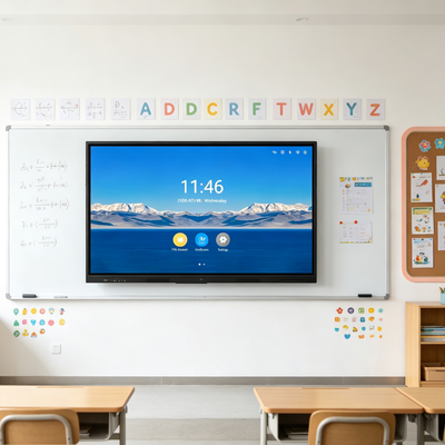 Tableau blanc interactif 4K 86 pouces à prix d'usine compétitif pour l'éducation et les conférences