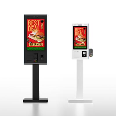Self-ordering kiosk 23.8 inch Floor-standing for Restaurant Dining ordering