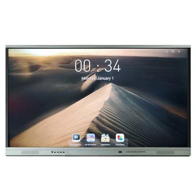 Montage murale ou mobile Moniteur interactif à écran tactile avec rétroéclairage LED et affichage LED haute résolution HDMI OUT