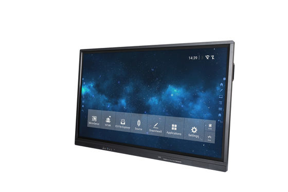 Tableau blanc interactif 3840*2160 d'écran tactile d'IR piloté par ordinateur