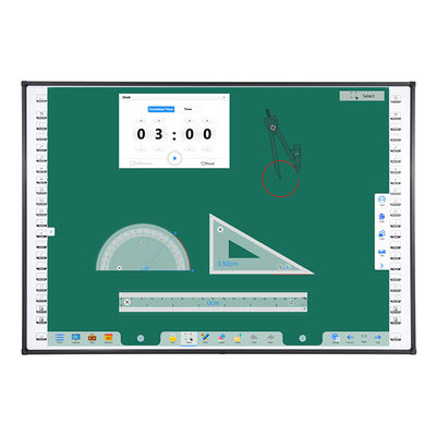 Panneau de enseignement d'écran tactile de 10 points fixé au mur avec Hotkeys