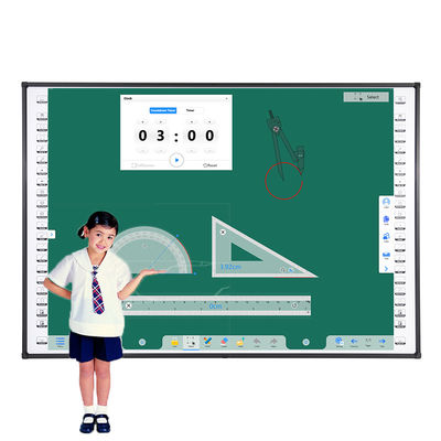 Panneau de enseignement d'écran tactile de 10 points fixé au mur avec Hotkeys
