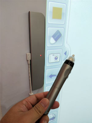 Portable sans fil tactile câblé écran blanc intelligent 4k projecteur écran blanc stylo électronique avec fonction de clic de câble usb