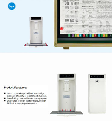 Pixel méga de la caméra 8 fixés au mur de document de visualiseur