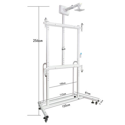Capacité de charge interactive du support 100kg de tableau blanc d'acier au carbone