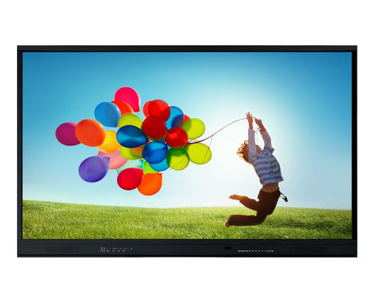 75" affichage interactif de contact de panneau d'affichage à cristaux liquides Smart du tableau blanc 4K d'écran tactile