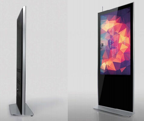 plancher de 65in tenant l'affichage de Signage de Digital 178 degrés de FCC de NOUVEAU produit d'usine de l'approbation HD