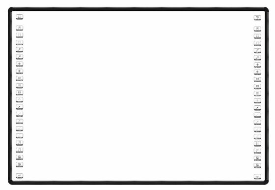 CE ROHS de points de contact du conseil intelligent 20 de tableau blanc multi interactif d'écran tactile de SKD