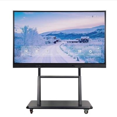 Montage murale ou mobile Moniteur interactif à écran tactile avec rétroéclairage LED et affichage LED haute résolution HDMI OUT
