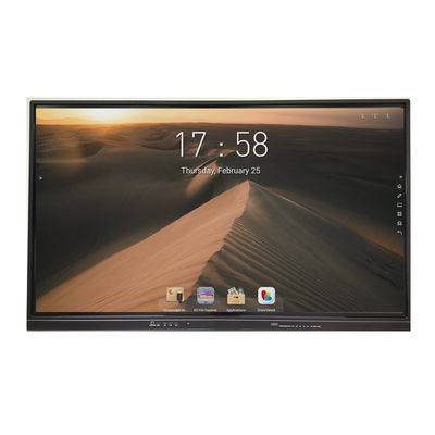 65" tableau blanc futé mené interactif infrarouge de moniteur multi de contact d'affichage de conseil d'enseignement de LED