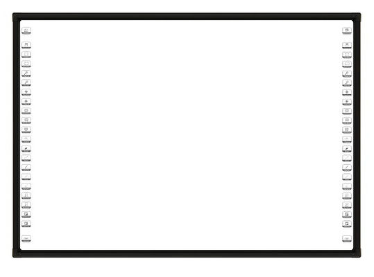Panneau interactif de projecteur de 102 pouces, tableau blanc multi de contact d'USB