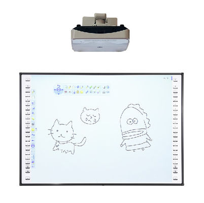 CE 84 nano en céramique de tableau blanc interactif d'OEM de pouce 78~120 pouces