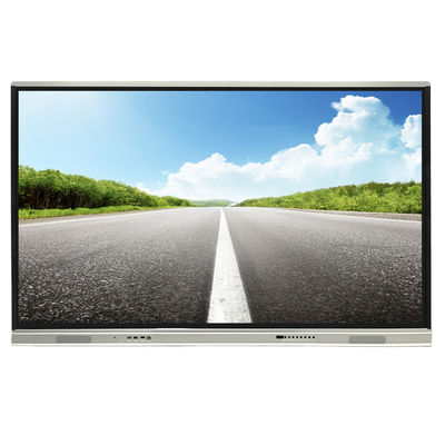 75" système infrarouge d'Android Windows de contact de tableau blanc interactif de LED double