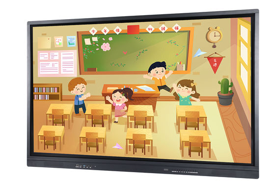 3840*2160 LAN du panneau 16G 32G EMMC Bluetooth Wifi de l'affichage à cristaux liquides Smart