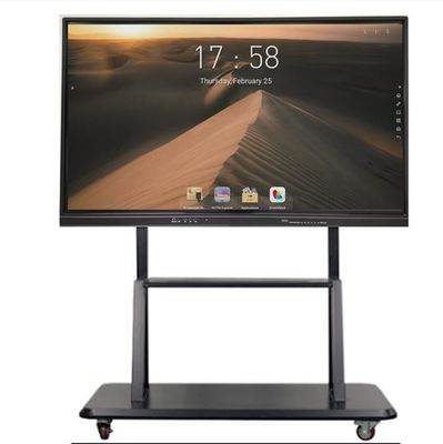 Moniteur interactif à écran tactile avec temps de réponse de 8 ms et mise à niveau à distance
