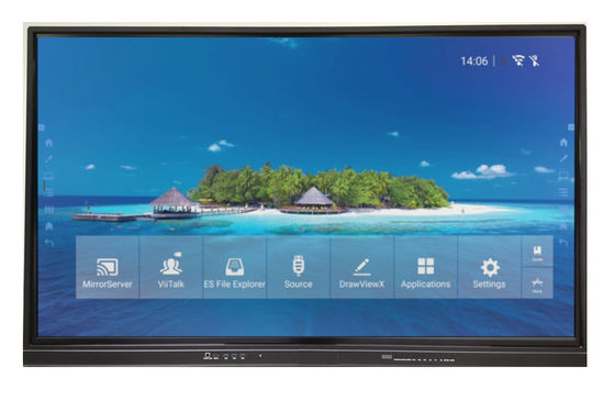 86" bâti interactif de mur de vue de Super Slim de tableau blanc de LED