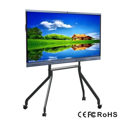 Tableaux blancs futés interactifs du tableau blanc 3840*2160 du contact LED de doigt pour des écoles