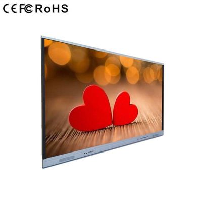Mise à niveau du système Moniteur interactif à écran tactile avec mise à niveau à distance sur le réseau Internet et fonction d'affichage de rétroéclairage LED