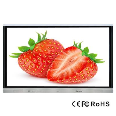 moniteur interactif de l'écran tactile 3840x2160, cadre en aluminium, infrarouge, pour Eduation
