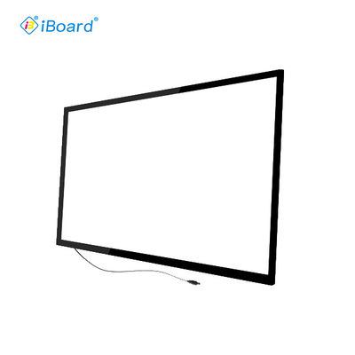 interface infrarouge d'USB de kit de recouvrement de vue de contact de 55 pouces pour l'écran tactile visuel de kiosque de mur