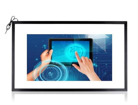 32" cadre multi infrarouge de recouvrement de conversion de panneau d'écran tactile d'USB pour l'écran de miroir
