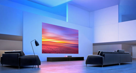 Ultra HD 4K Laser Projecteur à courte portée 4000 lumens Smart Projector pour l'école familiale et l'entreprise