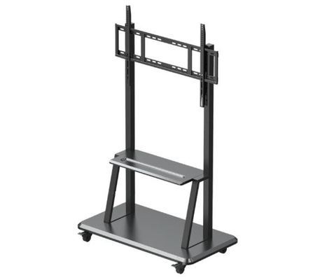 Support mobile pour le costume réglable de taille de conseils de panneau interactif d'écran tactile pour la taille 52" ~86"