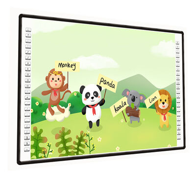 20 points touch LED tableau interactif avec support de système double et conception murale