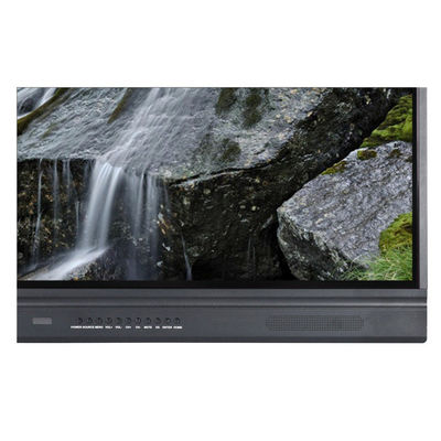 Tableau blanc interactif LED 65 pouces, écran plat intelligent Android, 20/40 points de contact infrarouge, couleur noire