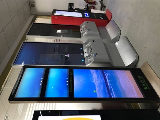 L'OEM conçoivent points en fonction du client interactifs de contact de contact de kiosque multi d'affichage numérique les 10 pour le mail