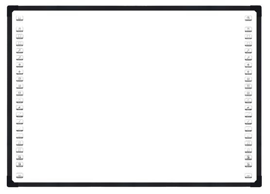 Tableau blanc interactif optique 4 caméras avec 10-32 points tactiles pour une collaboration numérique améliorée