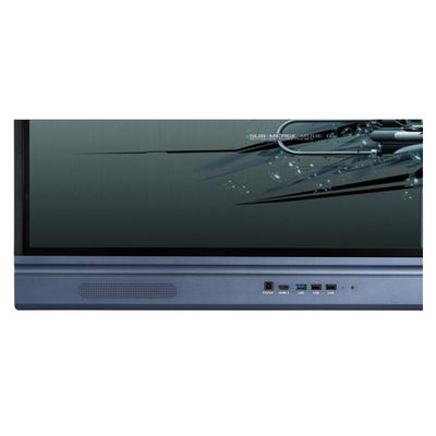 Tableau intelligent interactif IR LED, écran plat interactif de 75 '' pour caméra éducative en option