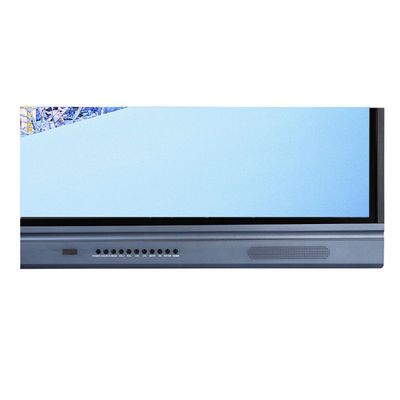 4k panneau interactif, 86" panneau futé mené, fente en aluminium du cadre 350cd/m2 OPS