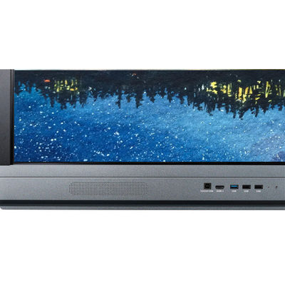 PC interactif fixé au mur de tableau blanc de 75 pouces, Android 8, écran plat de cadre d'alliage d'aluminium pour rencontrer la présentation