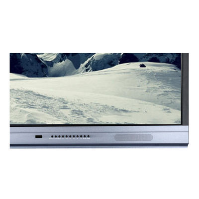 TFT LED 75" moniteur interactif d'écran tactile Android 11 avec le PC d'AIO, IR technique, construit en Camara