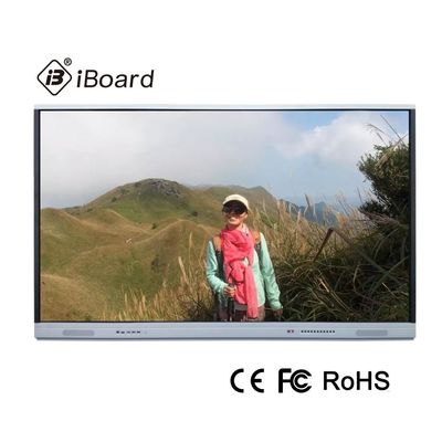 3840*2160 Tableau d'enseignement LCD 5ms Tableau tactile interactif Windows Linux Infrarouge Pour l'enseignement professionnel ou scolaire