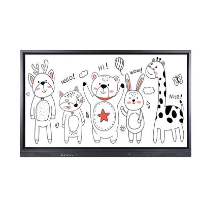 Andriod 8 tous dans un verre trempé interactif du tableau blanc 4mm
