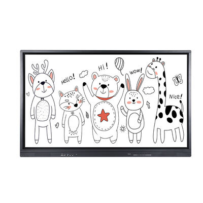 iBoard Android 65 pouces CE Certifié Smart Boards sans couture Moniteur d'ordinateur LCD