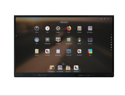 Moniteur d'écran tactile interactif certifié Google EDLA avec système Android 13 et logiciel d'écriture