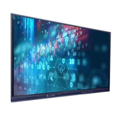 Grand 98" résolution interactive du moniteur UHD 3840x2160 d'écran tactile