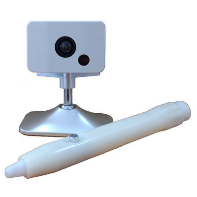 Un stylo portable interactif sur tableau blanc sensible au toucher, un dispositif interactif sur un tableau blanc normal ou une surface plane pour l'école