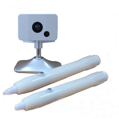 Double contact de stylo du tableau blanc 4096*4096 interactif portatif optique