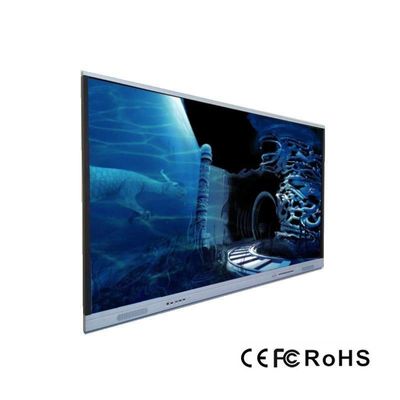 Moniteur interactif d'écran tactile de 65 pouces Android 9,0 avec 2.4G Wifi