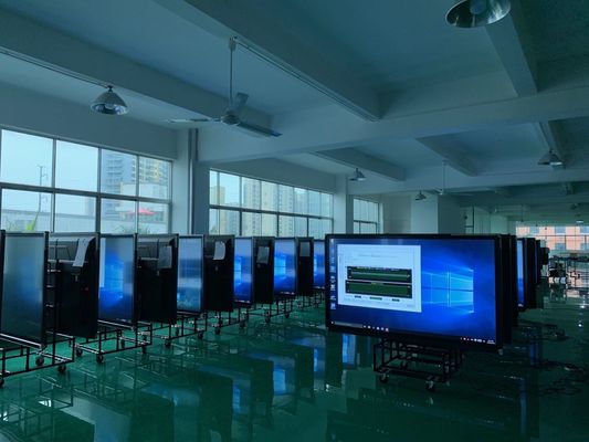 Manufacturer High Quality 65/75/86/100/110 Inch Finger Multi Touch Screen Smart Lcd Display smart board Conference Electronic Digital Interactive Smart White Board for school teaching Bussiness meeti