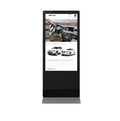 plancher de 65in tenant l'affichage de Signage de Digital 178 degrés de FCC de NOUVEAU produit d'usine de l'approbation HD