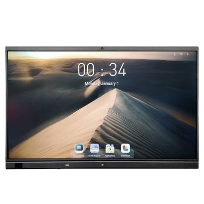 75" NFC a construit dans le tableau blanc interactif interactif de l'écran plat 4K du camera& MIC pour la salle de classe de Business&