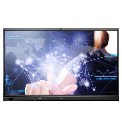 75" NFC a construit dans le tableau blanc interactif interactif de l'écran plat 4K du camera& MIC pour la salle de classe de Business&