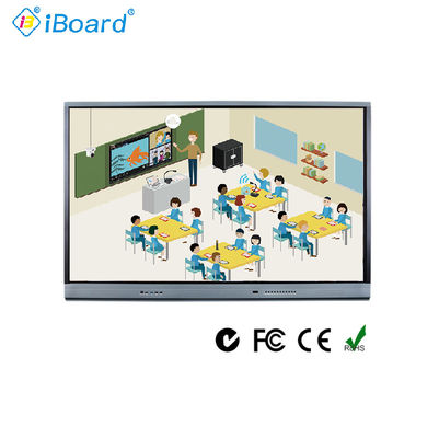 55 pouces 65 pouces 75 pouces 86 pouces écran intelligent LED interactif panneau plat en ligne pour la salle de classe