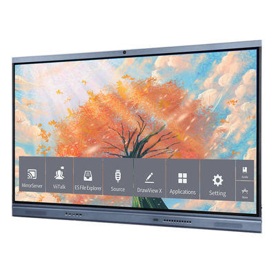 Tableau LCD intelligent de 75 pouces pour les solutions tactiles interactives dans les bureaux scolaires et les conférences