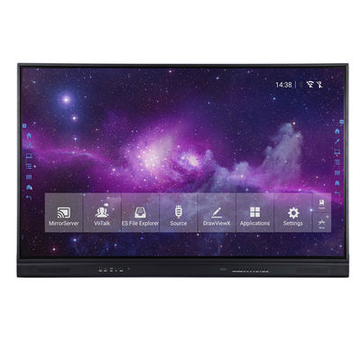Qualité en aluminium interactive optique anti-éblouissante du tableau blanc 65in de miroir en verre bonne